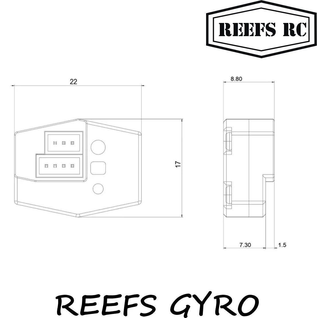 REEFS Drift Gyro (Black & Colours)