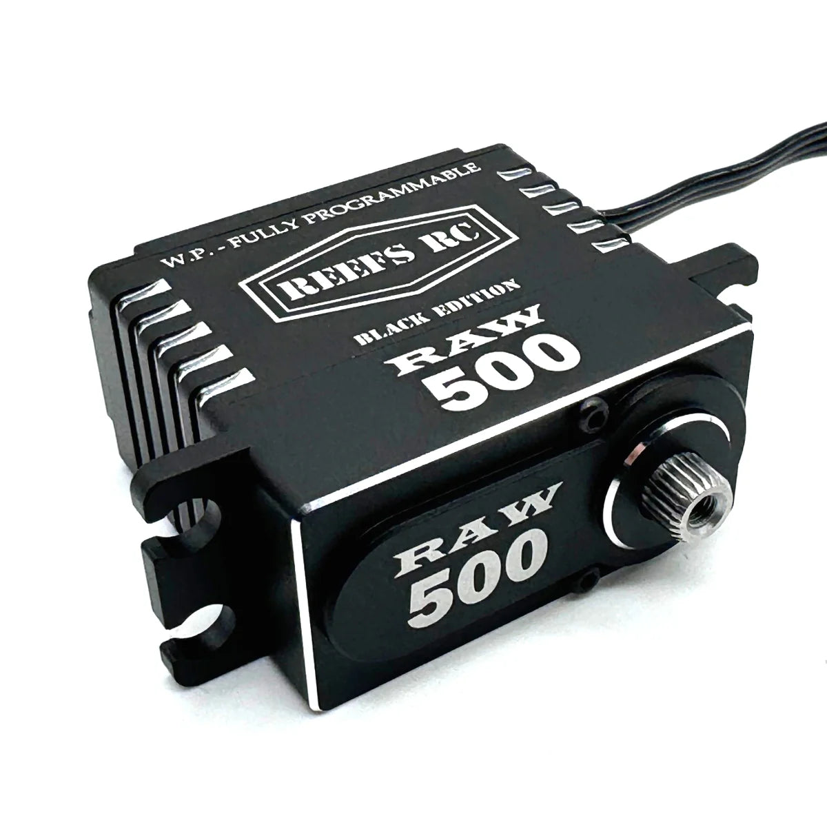 Reefs RC RAW500 HD Brushless Servo 40kg (BLACK EDITION)