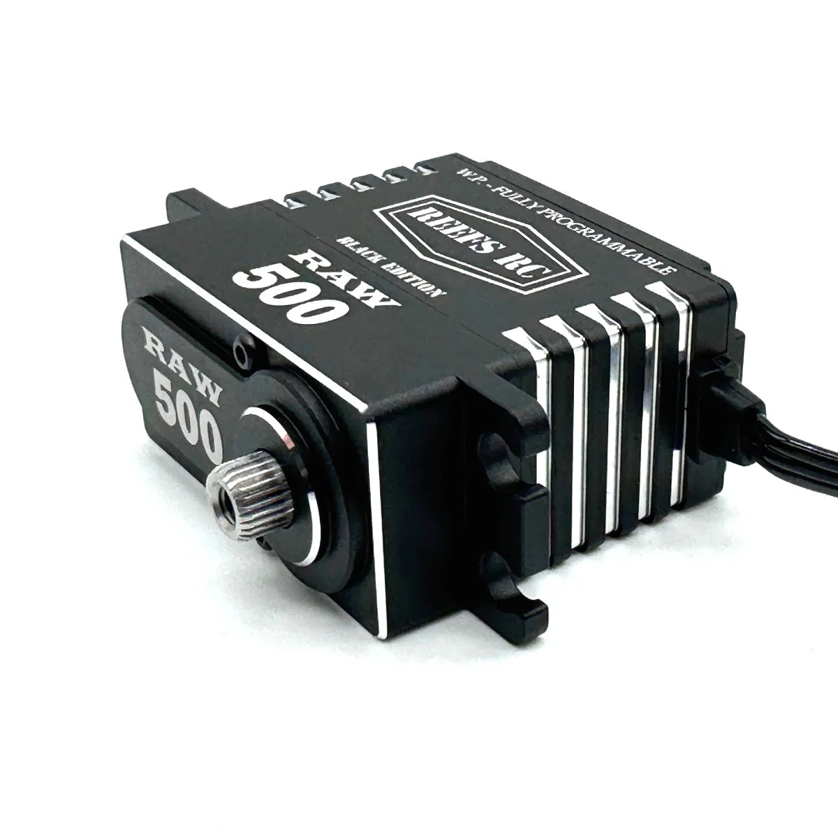 Reefs RC RAW500 HD Brushless Servo 40kg (BLACK EDITION)