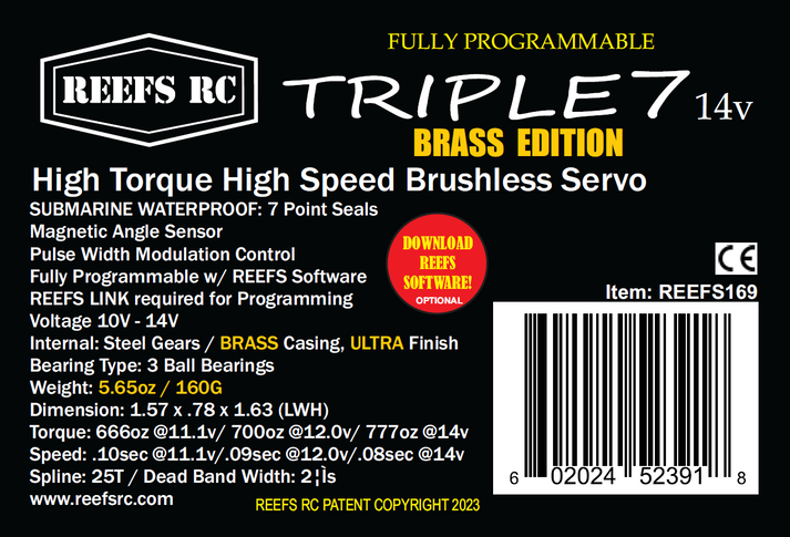 Reefs Triple7 Brass Edition 55kg