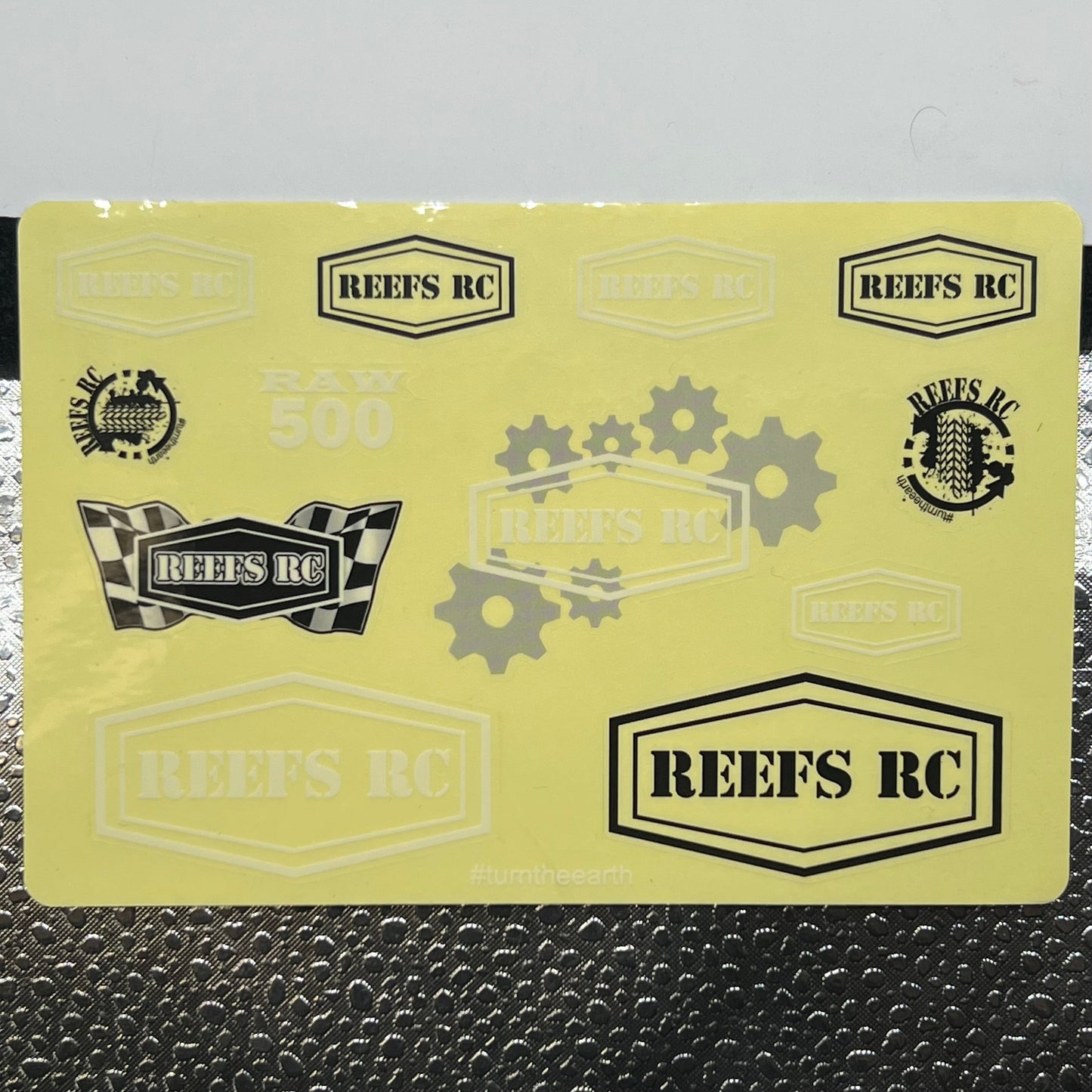 Reefs RC Clear Decal Sheets