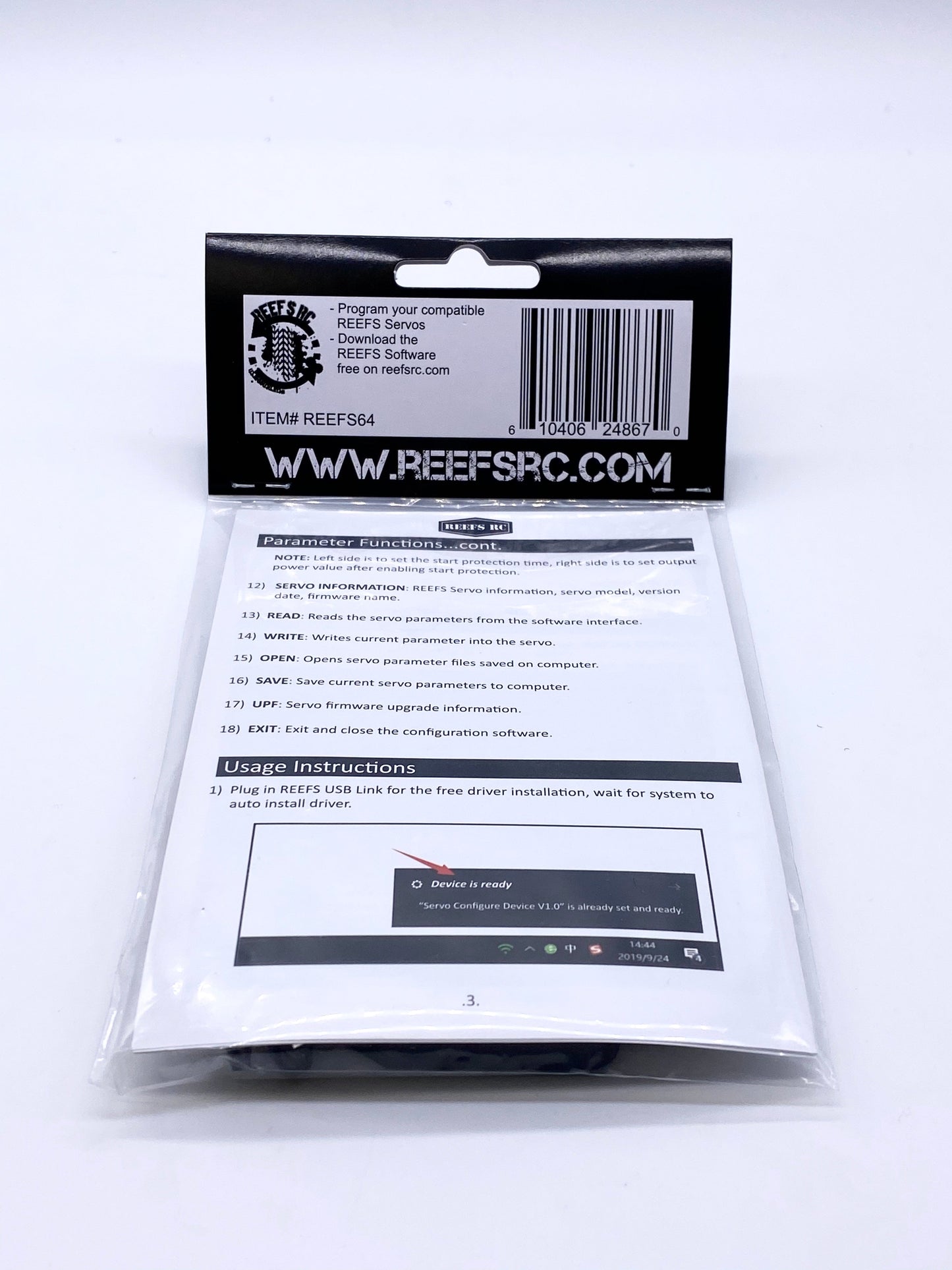 REEFS RC Servo USB Link v2