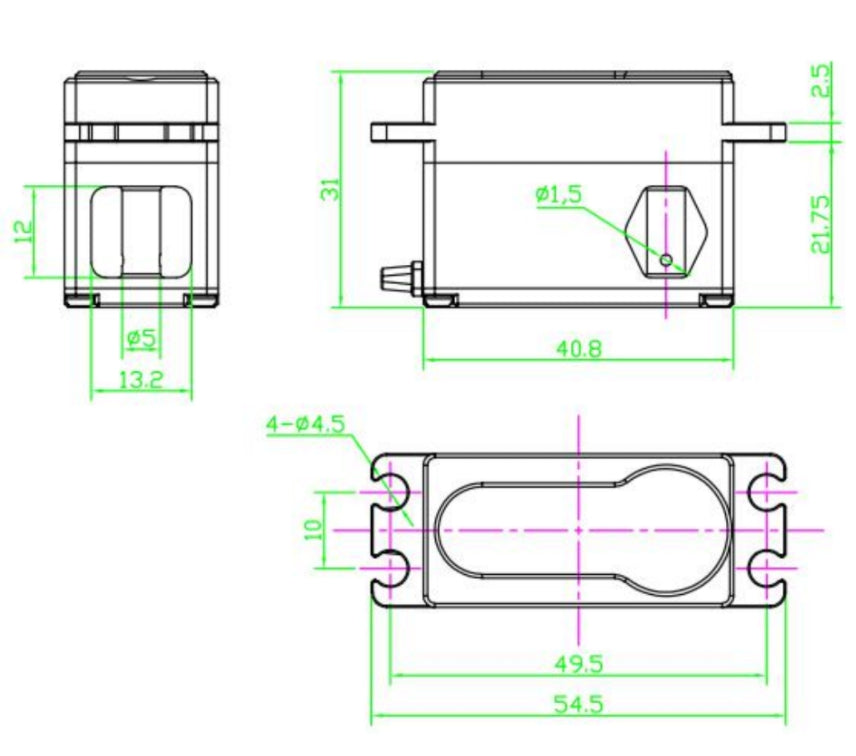 Reefs 300 IS Comp Spec Internal Spool Servo Winch