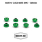 REEFS RC Servo Washers (8pk)
