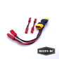 Reefs RC XT60 Dual JST Connector w/ 2 Male-Male Adaptors